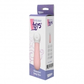 Розовый мини-вибромассажер Diamond Baby Boo - 11 см. - Dream Toys