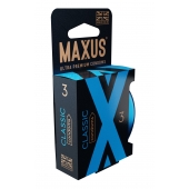 Классические презервативы в железном кейсе MAXUS Classic - 3 шт. - Maxus - купить с доставкой в Бийске