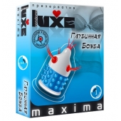 Презерватив LUXE Maxima  Глубинная бомба  - 1 шт. - Luxe - купить с доставкой в Бийске