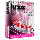 Презерватив LUXE Exclusive  Шоковая Терапия  - 1 шт. - Luxe - купить с доставкой в Бийске