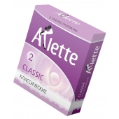 Классические презервативы Arlette Classic - 3 шт. - Arlette - купить с доставкой в Бийске