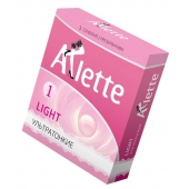 Ультратонкие презервативы Arlette Light - 3 шт. - Arlette - купить с доставкой в Бийске