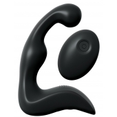 Черный вибромассажер простаты с пультом ДУ Control P-Spot Pro - Pipedream - в Бийске купить с доставкой