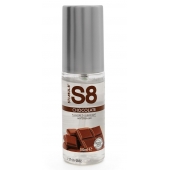 Смазка на водной основе S8 Flavored Lube со вкусом шоколада - 50 мл. - Stimul8 - купить с доставкой в Бийске
