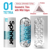 Мастурбатор SPINNER Tetra - Tenga - в Бийске купить с доставкой