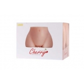 Мастурбатор-полуторс Cherry с вибрацией и двумя любовными тоннелями - KOKOS - в Бийске купить с доставкой