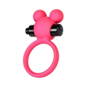 Розовое виброкольцо на пенис A-Toys - A-toys - в Бийске купить с доставкой