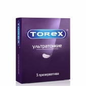 Презервативы Torex  Ультратонкие  - 3 шт. - Torex - купить с доставкой в Бийске