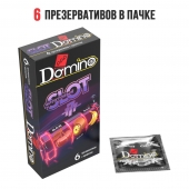 Ароматизированные презервативы DOMINO  Фруктовый слот  - 6 шт. - Domino - купить с доставкой в Бийске
