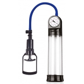 Прозрачная вакуумная помпа Sex Expert с манометром - Sex Expert - в Бийске купить с доставкой