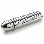 Рельефный фаллос для интенсивного электросекса Groovey George - 20 см. - MyStim - купить с доставкой в Бийске