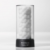Белый 3D мастурбатор MODULE - Tenga - в Бийске купить с доставкой