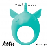 Зеленое эрекционное кольцо Unicorn Alfie - Lola Games - в Бийске купить с доставкой