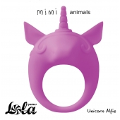 Фиолетовое эрекционное кольцо Unicorn Alfie - Lola Games - в Бийске купить с доставкой