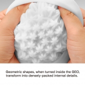 Белый мастурбатор Tenga Geo Coral - Tenga - в Бийске купить с доставкой