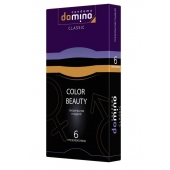 Разноцветные презервативы DOMINO Colour Beauty - 6 шт. - Domino - купить с доставкой в Бийске