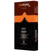 Презервативы с увеличенным количеством смазки DOMINO Easy Entry - 6 шт. - Domino - купить с доставкой в Бийске