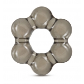 Дымчатое эрекционное кольцо Stay Hard Thick Bead Cock Ring - Blush Novelties - в Бийске купить с доставкой
