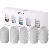 Набор из 5 мастурбаторов Hedy X5 Mixed - Svakom - в Бийске купить с доставкой