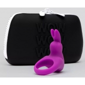 Фиолетовое эрекционное виброкольцо Happy Rabbit Cock Ring Kit - Happy Rabbit - в Бийске купить с доставкой