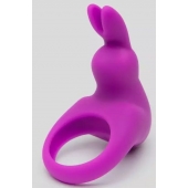 Фиолетовое эрекционное виброкольцо Happy Rabbit Cock Ring Kit - Happy Rabbit - в Бийске купить с доставкой