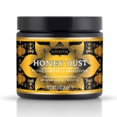 Пудра для тела Honey Dust Body Powder с ароматом кокоса и ананаса - 170 гр. - Kama Sutra - купить с доставкой в Бийске