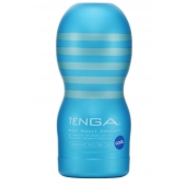 Мастурбатор с охлаждающей смазкой TENGA Original Vacuum Cup Cool - Tenga - в Бийске купить с доставкой