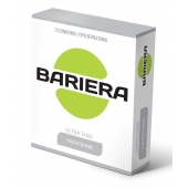 Ультратонкие презервативы Bariera Ultra Thin - 3 шт. - Bariera - купить с доставкой в Бийске