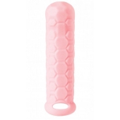 Розовый фаллоудлинитель Homme Long - 15,5 см. - Lola Games - в Бийске купить с доставкой