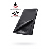 Черная простыня для секса из ПВХ - 220 х 200 см. - ToyFa - купить с доставкой в Бийске