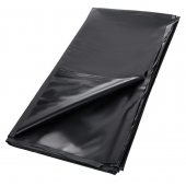 Черная простыня для секса из ПВХ - 220 х 200 см. - ToyFa - купить с доставкой в Бийске