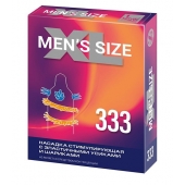 Стимулирующая насадка на пенис MEN SIZE 333 - Sitabella - в Бийске купить с доставкой