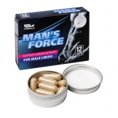 Пищевой концентрат для мужчин MANS FORCE  - 12 капсул - Sitabella - купить с доставкой в Бийске