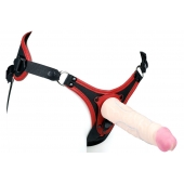 Пояс унисекс UNISEX Style с 2 насадками - LOVETOY (А-Полимер) - купить с доставкой в Бийске