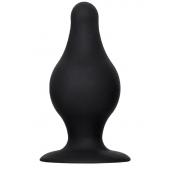 Черная анальная втулка Spade XS - 6,5 см. - Erotist Adult Toys