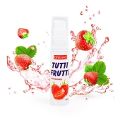 Гель-смазка Tutti-frutti с земляничным вкусом - 30 гр. - Биоритм - купить с доставкой в Бийске