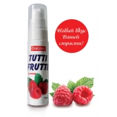 Гель-смазка Tutti-frutti с малиновым вкусом - 30 гр. - Биоритм - купить с доставкой в Бийске