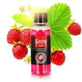 Массажное масло Eros fantasy с ароматом земляники - 50 мл. - Биоритм - купить с доставкой в Бийске