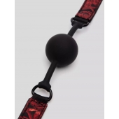 Кляп-шар на двусторонних ремешках Reversible Silicone Ball Gag - Fifty Shades of Grey - купить с доставкой в Бийске
