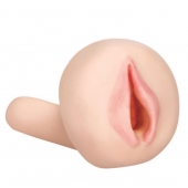 Мастурбатор-вагина с вибрацией REALSTUFF YOUNG   TIGHT - Dream Toys - в Бийске купить с доставкой