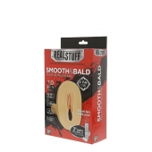 Мастурбатор-вагина с вибрацией и выносным пультом управления REALSTUFF SMOOTH   BALD - Dream Toys - в Бийске купить с доставкой