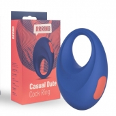 Синее эрекционное кольцо RRRING Casual Date Cock Ring - FeelzToys - в Бийске купить с доставкой