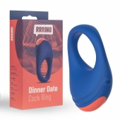 Синее эрекционное кольцо RRRING Dinner Date Cock Ring - FeelzToys - в Бийске купить с доставкой