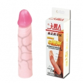 Удлиняющая насадка на пенис Deep Love - 21,5 см. - Baile - в Бийске купить с доставкой