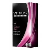 Ультратонкие презервативы VITALIS PREMIUM super thin - 12 шт. - Vitalis - купить с доставкой в Бийске