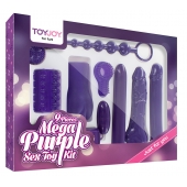 Эротический набор Toy Joy Mega Purple - Toy Joy - купить с доставкой в Бийске