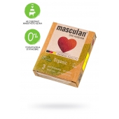 Экологически чистые презервативы Masculan Organic - 3 шт. - Masculan - купить с доставкой в Бийске