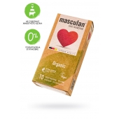 Экологически чистые презервативы Masculan Organic - 10 шт. - Masculan - купить с доставкой в Бийске