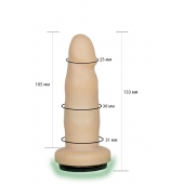 Телесная насадка Harness - 13,3 см. - LOVETOY (А-Полимер) - купить с доставкой в Бийске