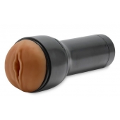 Коричневый мастурбатор-вагина Feel Stroker - Kiiroo - в Бийске купить с доставкой